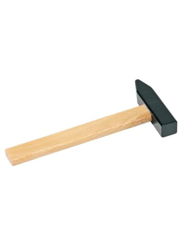 Goki Hammer, 19 cm, Holz für Klopf-/ Nagelspiel in Natur/Schwarz