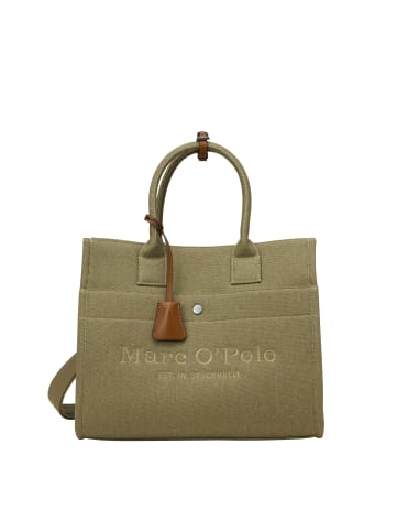 Marc O'Polo Canvas Shopper Model Mara medium in Pure Sage