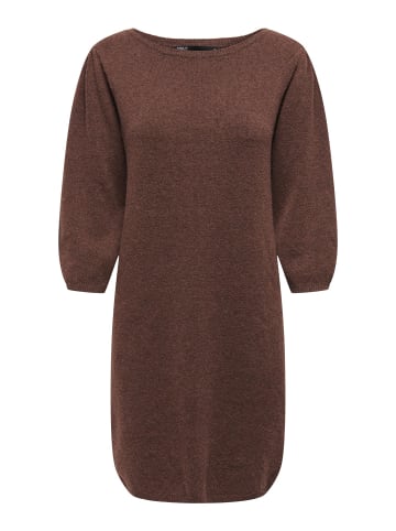 ONLY Strickkleid in Roasted Russet
