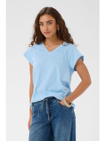 CULTURE T-Shirt kurzarm CUbiana Regular fit in Powder Blue