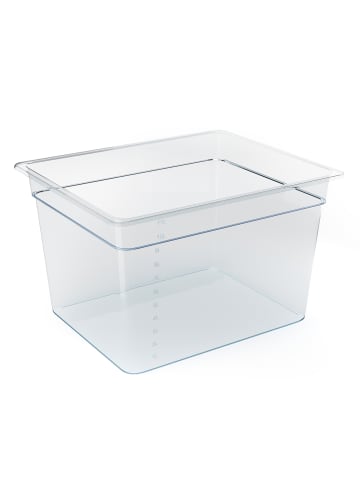 LA VAGUE SOUS-CHEF Sous Vide Container Set in transparent