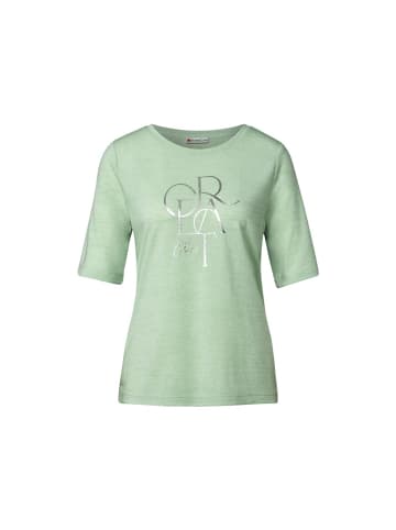 Street One T-Shirt in soft jade green