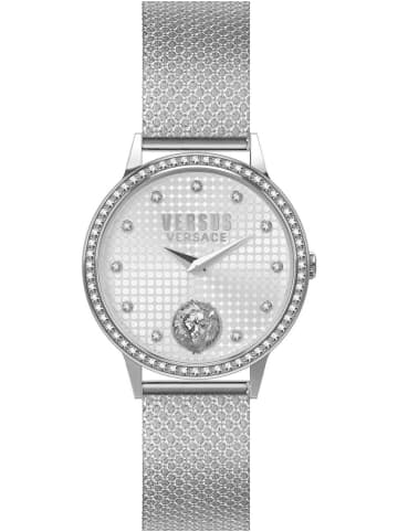 Versus Versace Quarzuhr Strandbank Crystal Silberfarben in silber