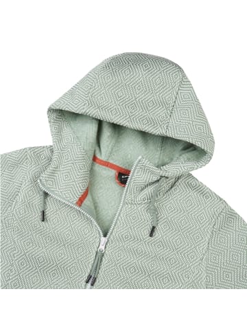 Icepeak Adrian Strickfleecejacke mit Kapuze in Grün