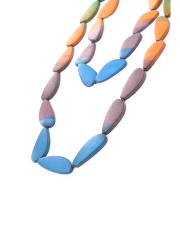 collezione alessandro Lange Kette " Celine " in mehrfarbig