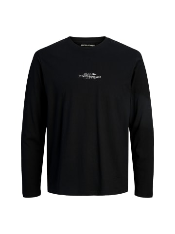Jack and Jones Langarmshirt JPRBLACASPER LS Tee in Schwarz