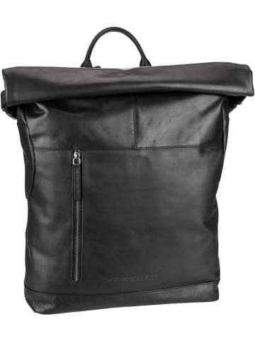 The Chesterfield Brand Rolltop Rucksack Liverpool 0309 in Black