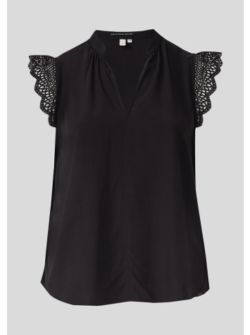 QS Bluse in 9999_schwarz