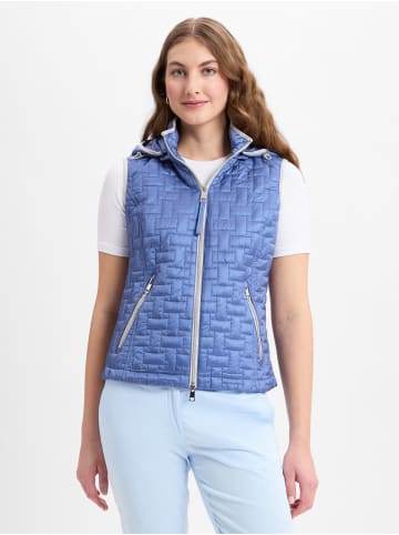 Lebek Steppweste in indigo - 0002