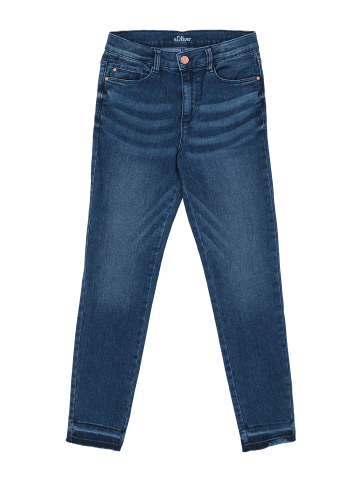 s.Oliver Jeans-Hose lang in Blau