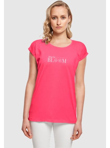 Merchcode Merchcode T-Shirts in hibiskus pink