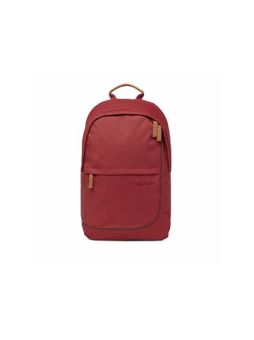 Satch Schulrucksack für Erwachsene in rot in rot