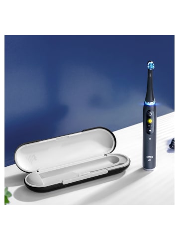 Oral-B Elektrische Zahnbürste "iO Series 9 + 2. Handstück & Reiseetui" in Schwarz/Rose