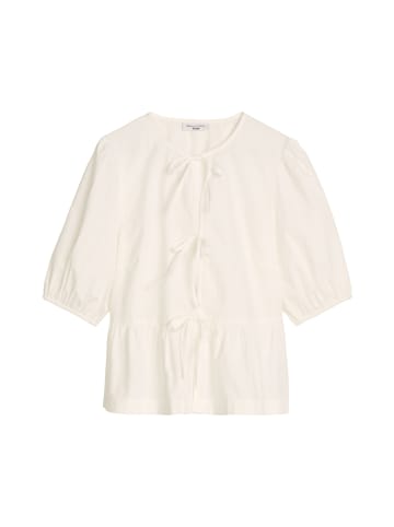 Marc O'Polo DENIM Peplum-Bluse regular in Silky White