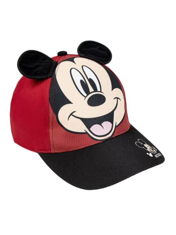 Disney Mickey Mouse Disney Mickey Baseball Cap für Kinder mit verstellbarem Verschluss in Rot