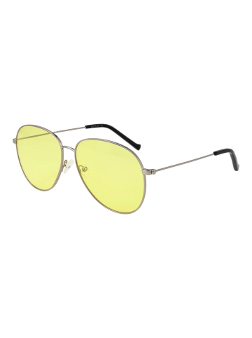 Damen Sonnenbrillen Aviator Silber