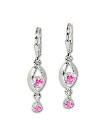 SilberDream Ohrringe Silber 925 Sterling Silber Eye Ohrhänger ca. 3,7cm