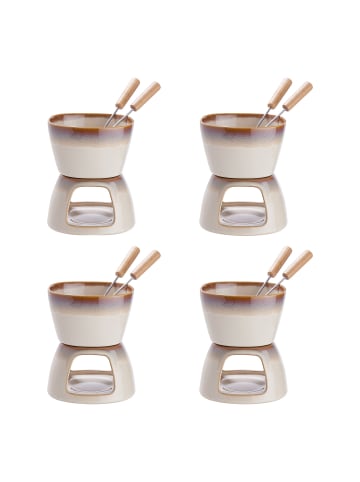 Butlers Mini-Fondue AU CHOCOLAT 4er-Set in Beige