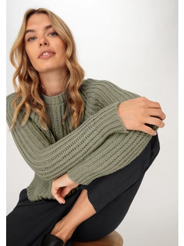 Hessnatur Strickpullover in seegras