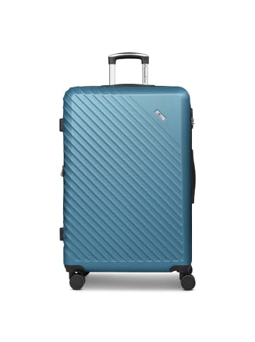 Check.In Paradise 2.0 4 Rollen Trolley L 78 cm mit Dehnfalte in glacier blue