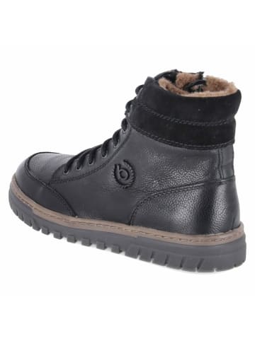 Bugatti Stiefel mit Warmfutter in schwarz