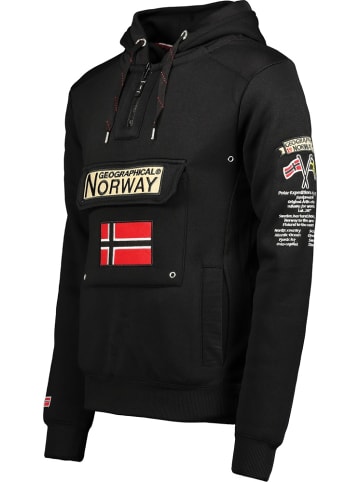 Geographical Norway Hoodie "Gymclass Eo Db Men 100" in Schwarz