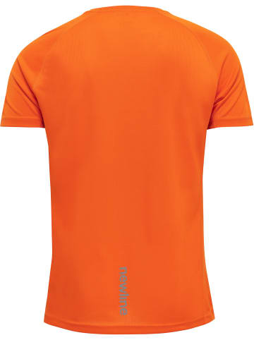 Newline T-Shirt Raglanärmel Men Core Herren in ORANGE TIGER
