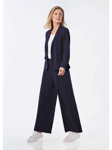GOLDNER Kurzgröße:  Jersey-Blazer in marine