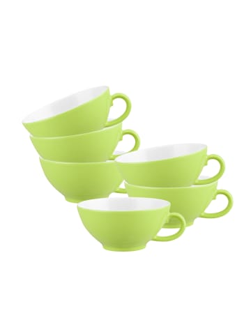 Seltmann Weiden 6er Set Teetassen Liberty Pure Colors in 140 ml in Lime Green