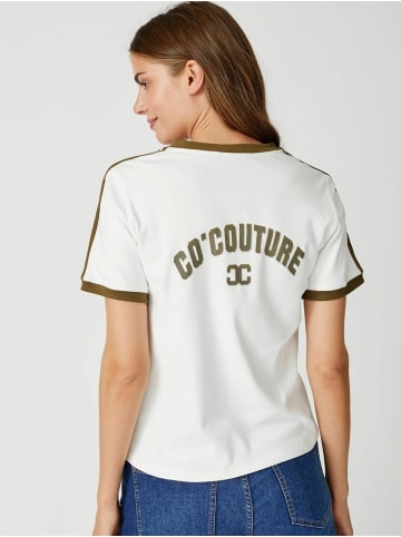 Co'couture T-shirt EdgeCC in OffWhite Military Olive