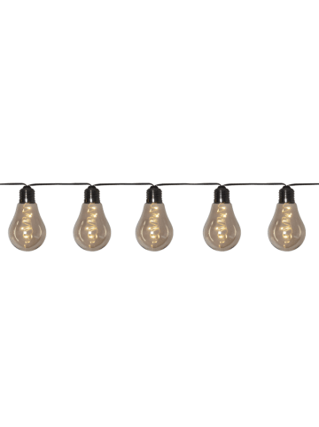 STAR Trading LED Glühbirnen Lichterkette Glow, outdoor, Netzbetrieb, rauchiges Gr