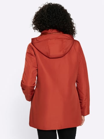 Sieh an! Jacke in rostrot