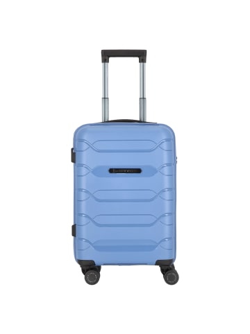 Polestream Strz by Asteroid 4 Rollen Kabinentrolley 55 cm in ice blue