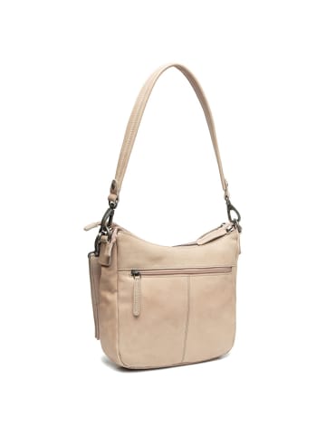 The Chesterfield Brand Caroline Schultertasche Leder 25 cm in beige