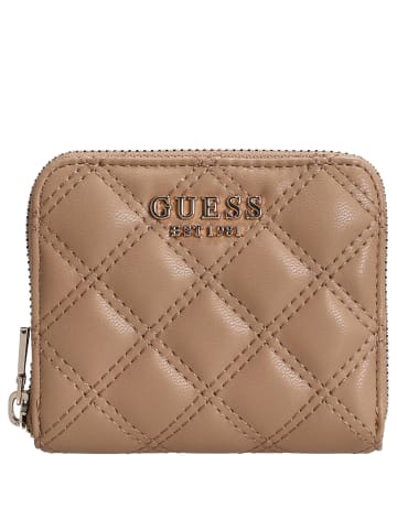 Guess Guilly II SLG Small Zip Around - Geldbörse 3cc 11 cm (beige) in beige