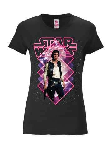 Logoshirt T-Shirt Star Wars - Han Solo in schwarz