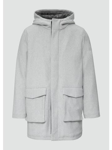 QS Outdoor-Mantel in 9400_grau meliert