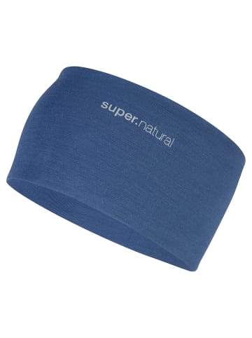 super.natural Merino Stirnband WANDERLUST HEADBAND in blau