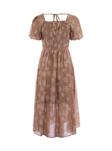 VINAJA Women Dress in Brown