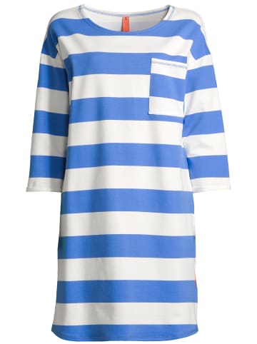 Salzhaut Midikleid für Damen in hell-blau