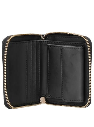 Guess Laurel II SLG Small Zip Around - Geldbörse 4cc 11 cm (ivory) in schwarz
