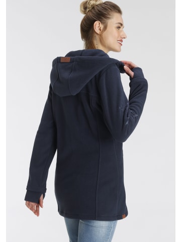 Kangaroos Fleecejacke in marine
