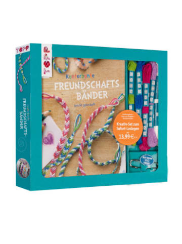 Frech Buch - Kunterbunte Freundschaftsbänder leicht geknüpft, Kreativ-Set