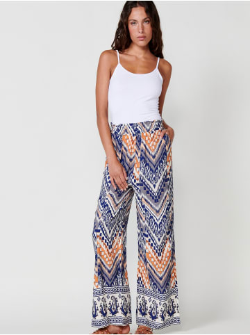 KOROSHI FLUID WOMEN'S PANTS in blau