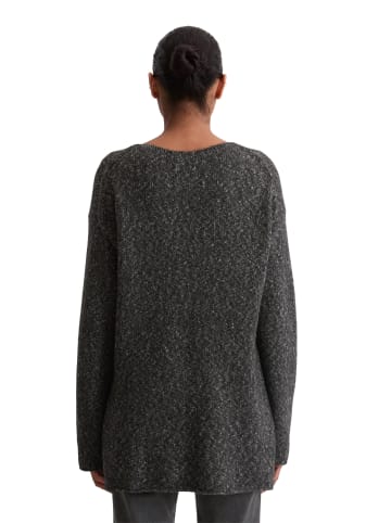 Marc O'Polo Pullover loose in Dark Grey Melange