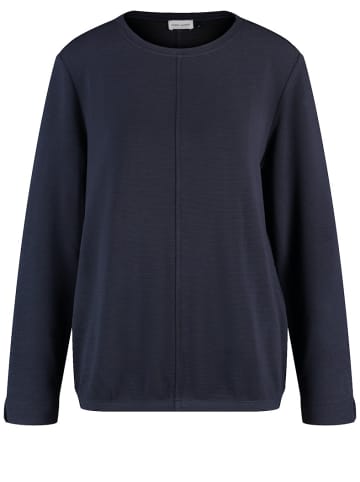 Gerry Weber Hochwertiges Strukturshirt in Blau