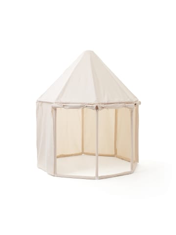 Kids Concept Pavillon Zelt Ø 120 cm, H 142 cm, Off-White ab 3 Jahre