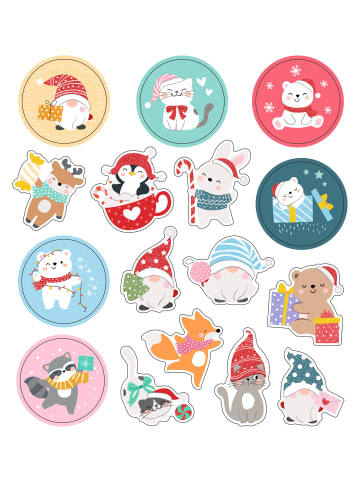 URSUS Glitzer-Sticker "Weihnachten"