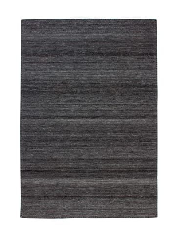Kayoom Kurzflor Teppich Phoenix 210 in anthrazit - multi - rechteckig