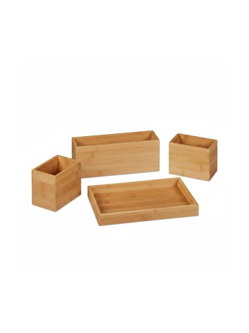 relaxdays Schreibtisch Organizer Set
